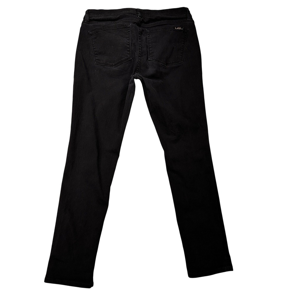 LRL Lauren Co Ralph Lauren Jeans Premium Womens Size 8 Dark Wash Modern Straight - Picture 3 of 8